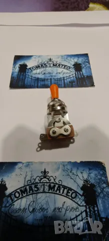 Les Paul 3 Way Toggle Switch, снимка 4 - Китари - 48882288