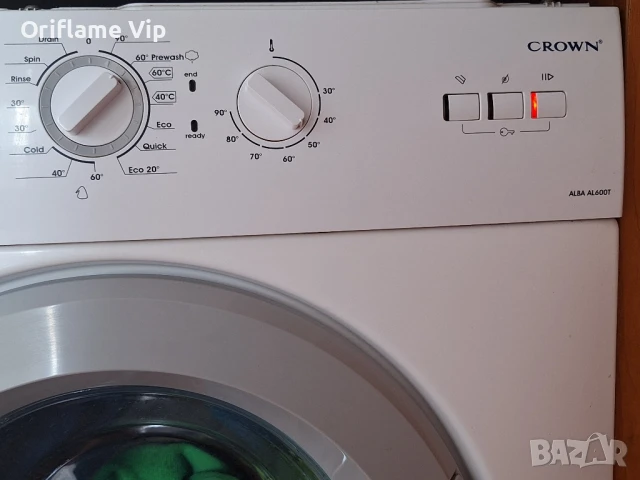 Пералня  Crown, снимка 2 - Перални - 50496345