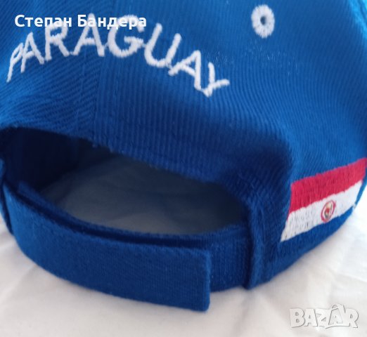 -50% Парагвай фенска бейзболна шапка, Paraguay, снимка 4 - Шапки - 40374974