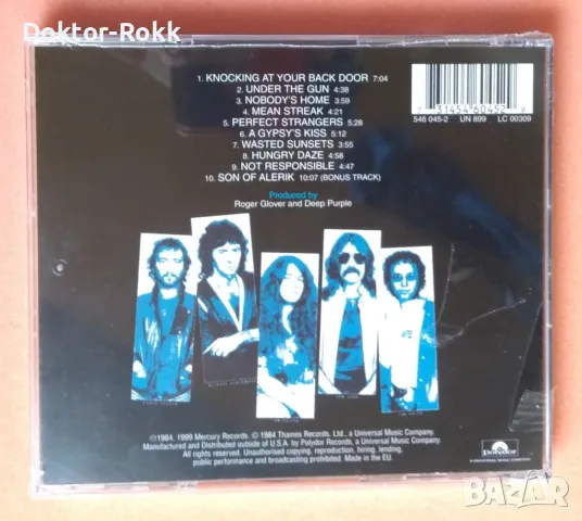 Deep Purple – Perfect Strangers 1984 (1999, CD), снимка 2 - CD дискове - 47560951