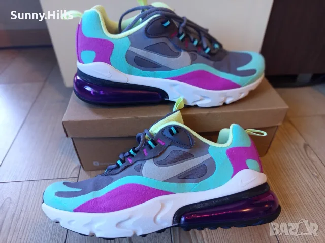 Дамски маратонки Nike Air Max 270 React, снимка 2 - Маратонки - 55990242