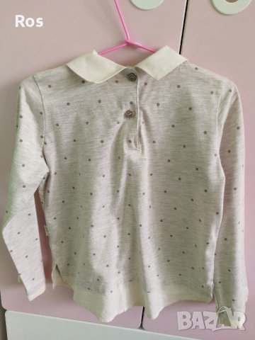 Блуза с яка, снимка 2 - Детски Блузи и туники - 41816146