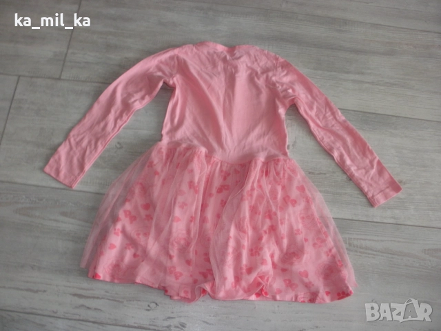 Детска рокля-розова-нова, снимка 5 - Детски рокли и поли - 52916097