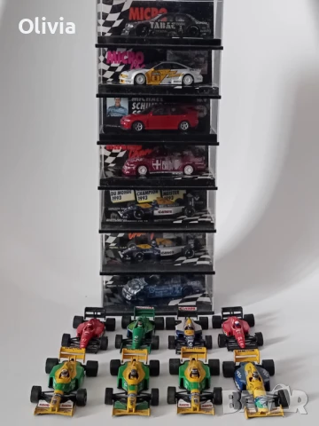 Opel Calibra,Mercedes, F1, Formula1,1:64 Microchamps, Minichamps,Spark, снимка 1