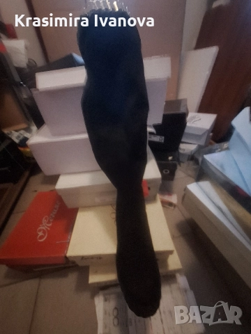 нови чизми Мегияс велур , снимка 3 - Дамски ботуши - 52506787