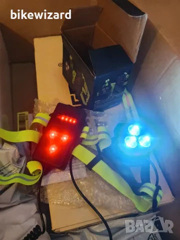 DAWINSIE Спортна светлина за бягане акумулаторна USB LED лампа за бягане водоустойчива НОВА, снимка 5 - Спортна екипировка - 49503514