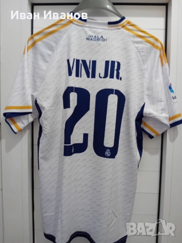 Чисто нов оригинален екип на Реал Мадрид - Винисиус Жуниор, снимка 3 - Футбол - 51709405