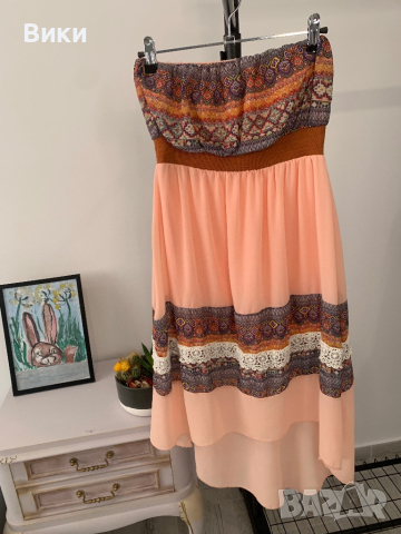 Красива рокля в размер S, снимка 2 - Рокли - 44829385