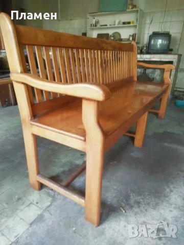 Пейки от масив, столове от масив, дъбови, ПРИКЛЮЧВАНЕ НА ДЕЙНОСТТА, ЦЕНИ ПО ДОГОВАРЯНЕ, снимка 1