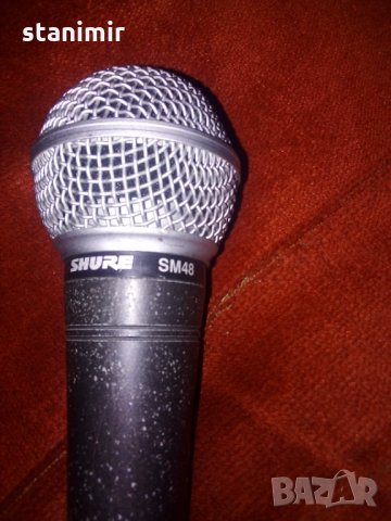 SHURE SM 48, снимка 1 - Микрофони - 33795976