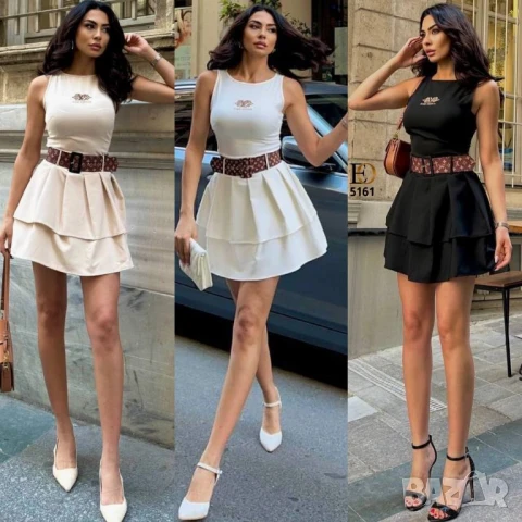 рокля louis vuitton , снимка 2 - Рокли - 51275331