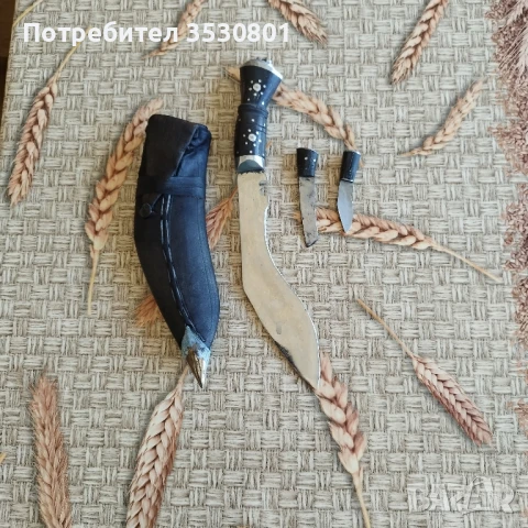 Непалски нож кукри , снимка 3 - Ножове - 50793354