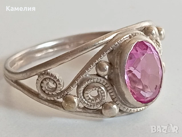 Руско сребро , снимка 3 - Пръстени - 51316545