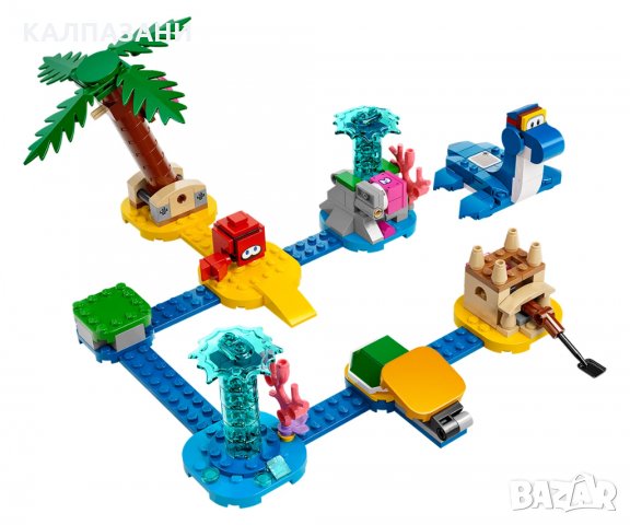 LEGO® Super Mario 71398 - Комплект с допълнения Dorrie’s Beachfront, снимка 3 - Конструктори - 35669637