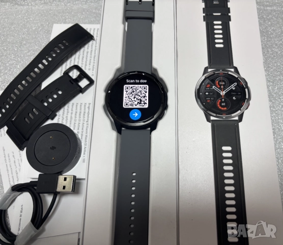 Перфектен! Смарт Часовник Xiaomi Mi Watch S1 Active SPACE BLACK, снимка 4 - Смарт часовници - 52201240