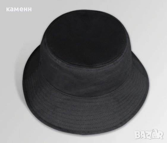 Черна / Шапка идиотка / с две лица / шапка с периферия , снимка 3 - Шапки - 41620694