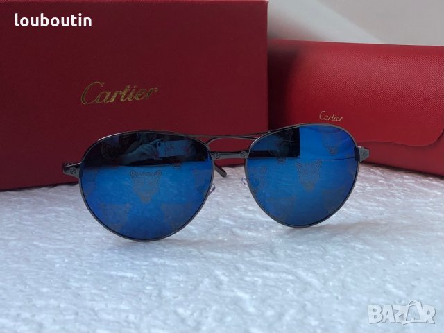 Cartier 2021 слънчеви очила дамски мъжки унисекс, снимка 5 - Слънчеви и диоптрични очила - 34379835