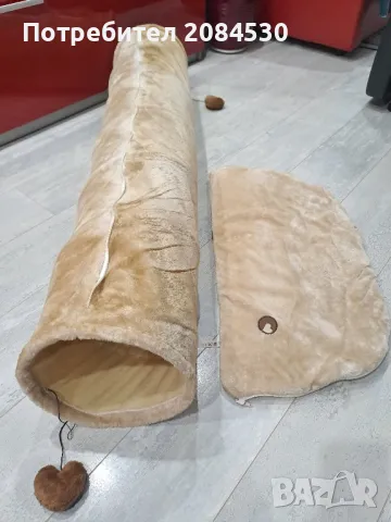 Тунел и легло с играчки за котка, снимка 5 - За котки - 48903533