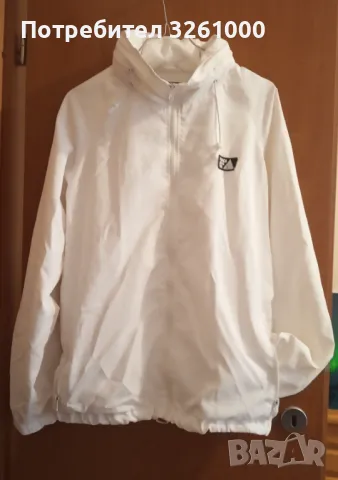 Дамско бяло яке непромокаемо олекотено, снимка 2 - Якета - 47394082