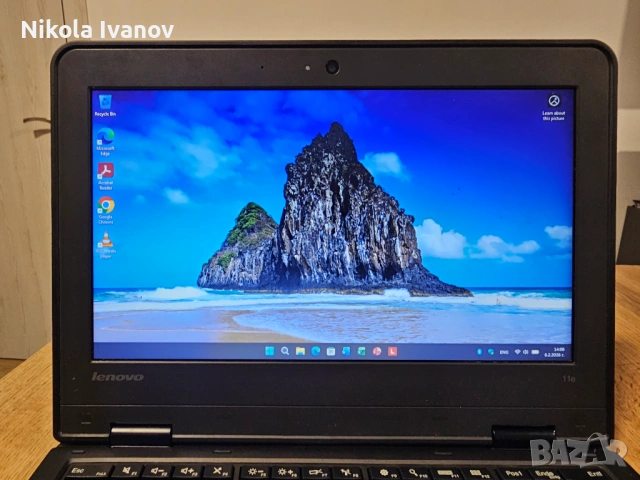 Lenovo ThinkPad e11 11.6 inch | Intel Celeron N2930 4x2.16 Ghz|8GB RAM|256GB SSD |Windows 11| laptop, снимка 2 - Лаптопи за дома - 53385812