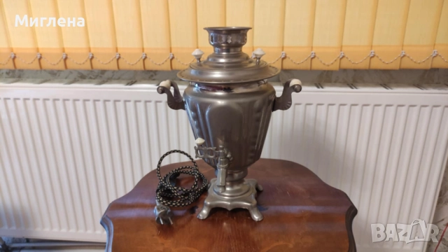 Самовар за чай Руски СССР, снимка 3 - Антикварни и старинни предмети - 52110792