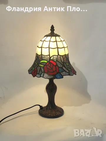 Настолна лампа La rose, малка, снимка 2 - Настолни лампи - 39997966