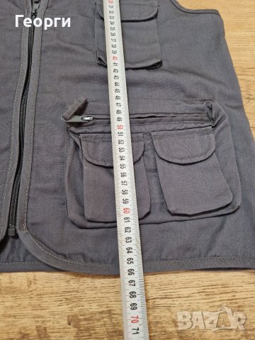 Мъжки елек за риболов Размер L, снимка 3 - Други - 41775369