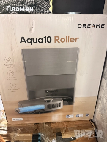 Dreame Aqua10 Ultra Roller Black робот прахосмукачка моп 30000 Pa, снимка 16 - Прахосмукачки - 56017354