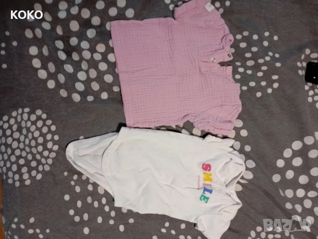 Лот Бебешки Дрешки от 56 до 68, снимка 9 - Бодита за бебе - 51850147