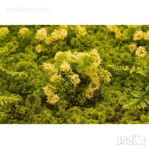 Зелено пано за стена, 100*100 см, снимка 4 - Други - 51242564