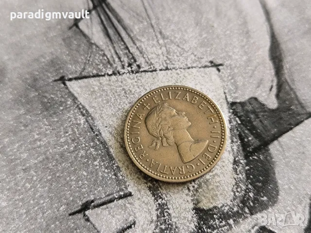 Монета - Великобритания - 1 шилинг | 1962г., снимка 2 - Нумизматика и бонистика - 50241307