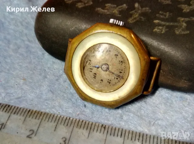 Стар РЯДЪК КОЛЕКЦИОНЕРСКИ РЕТРО Ар ДЕКО МОДЕЛ ШВЕЙЦАРСКИ РЪЧЕН ЧАСОВНИК SWISS MADE 49333, снимка 11 - Антикварни и старинни предмети - 48288678