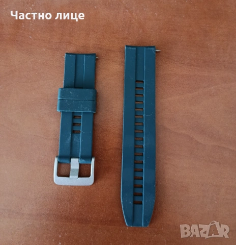 Нови червена и зелена силиконови каишки 22 мм за часовник  , снимка 6 - Каишки за часовници - 51544852