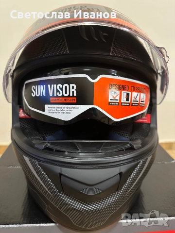 Мото каска МТ, снимка 4 - Аксесоари и консумативи - 52055625