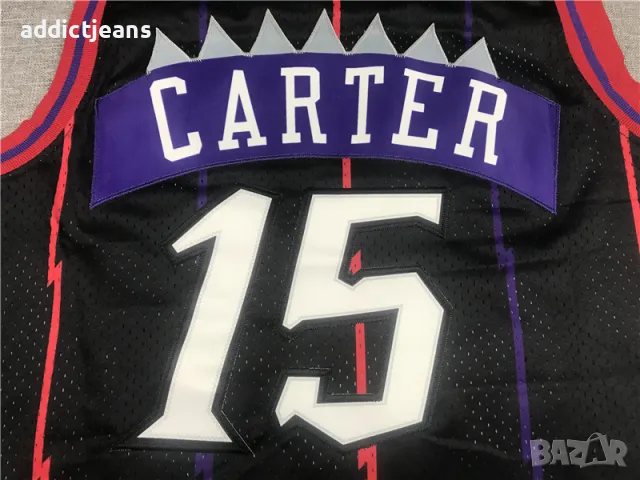 Мъжки потник Mitchell & Ness Vince Carter Toronto Raptors seasons 1998/99. размер XL , XXL, снимка 4 - Спортни дрехи, екипи - 48695282