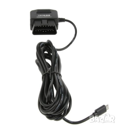 DC 12V-36V към 5V2A Автомобилен Инвертор Захранване OBD към Micro USB Зарядно Адаптер Конектор 3.5м, снимка 3 - Навигация за кола - 41586446