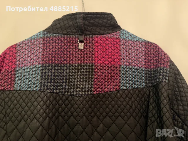 Оригинално кожено яке Brioni – капитонирана естествена кожа с шал, снимка 5 - Якета - 56192903
