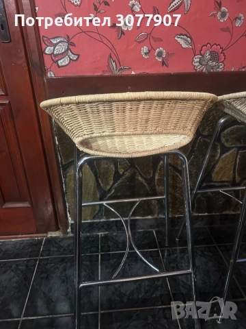 Бар столове 2 броя, снимка 8 - Столове - 52673381