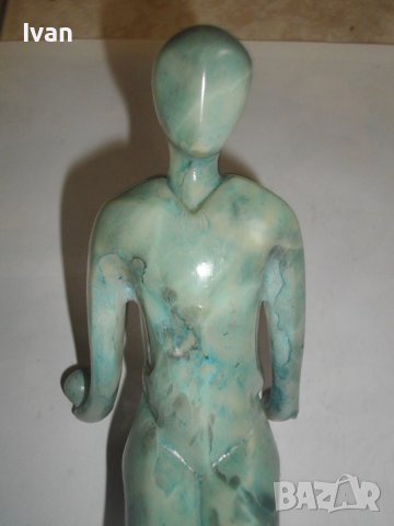 Мраморна Голяма Статуетка GRAND PRIX 2007 SPORT AND LOISIRS-24 см, снимка 8 - Статуетки - 39820704