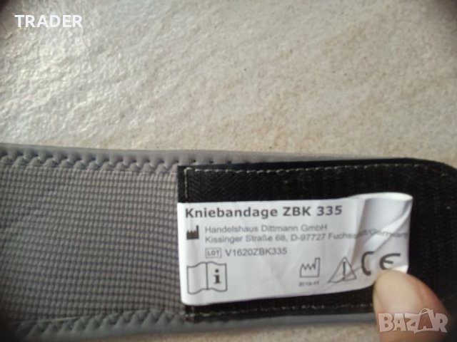 Dittmann Health Kniebandage ZBK335 неупренова ортеза наколенка за коляно, снимка 12 - Ортези и протези - 42546427