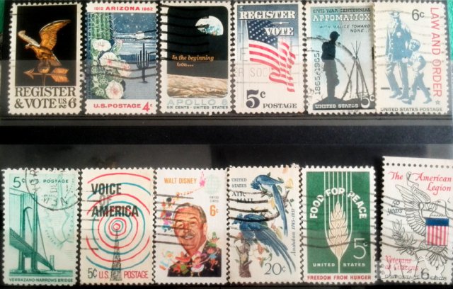 Стари Пощенски марки-3, снимка 4 - Филателия - 39557235