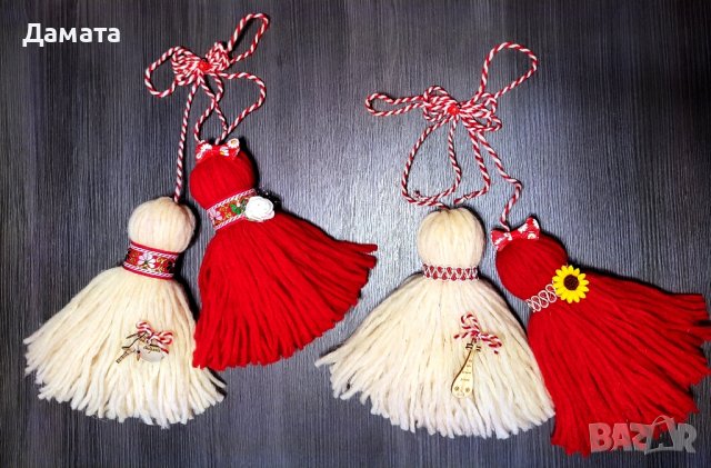 Мартенски декорации и други мартенички , снимка 4 - Декорация за дома - 44228387