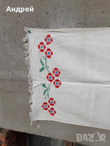 Стара кърпа за ръце,пешкир #4, снимка 2 - Антикварни и старинни предмети - 52956309