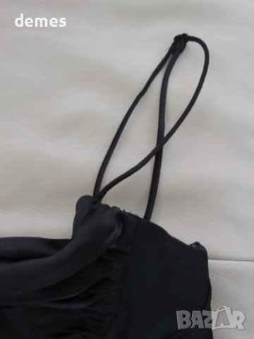 Оформящо дамско черно боди ZARA размер XS, снимка 4 - Корсети, бюстиета, топове - 48266117