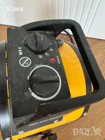 Калорифер Denzel, Керамичен нагревател, 230V, 3 kW, Две степени, снимка 5 - Отоплителни печки - 55966443
