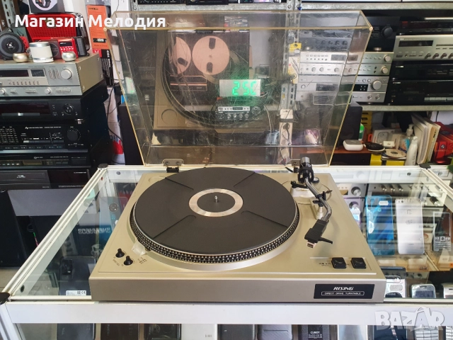 💽📻📀🎶Грамофон Direct Drive Rising TH-6000 В отлично техническо и визуално състояние., снимка 9 - Грамофони - 46398080