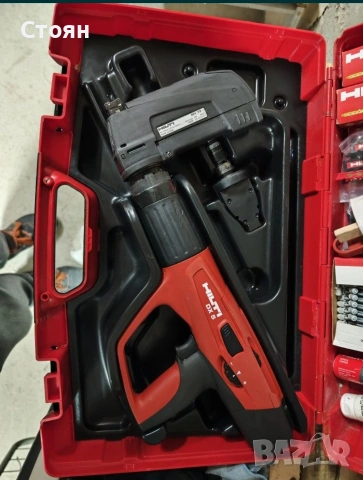 Директен монтаж HILTI DX5, снимка 4 - Други инструменти - 53714055
