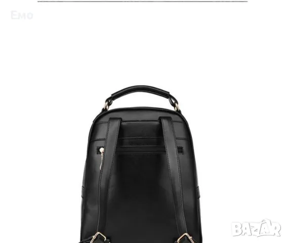 Дамска раница от еко кожа с регулируема дължина на дръжките, снимка 5 - Чанти - 47739600
