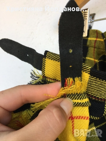 Мини плисирана вълнена пола на Marks and Spencer., снимка 5 - Поли - 52266416