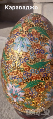 Голямо Яйце Клоазон, снимка 2 - Статуетки - 51807739